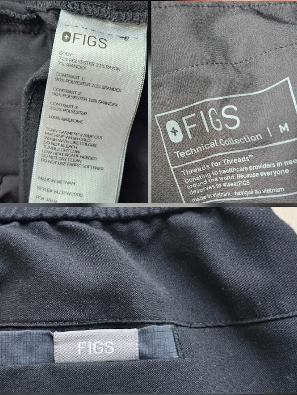 Figs Men Scrub Jogger Pants Cargo